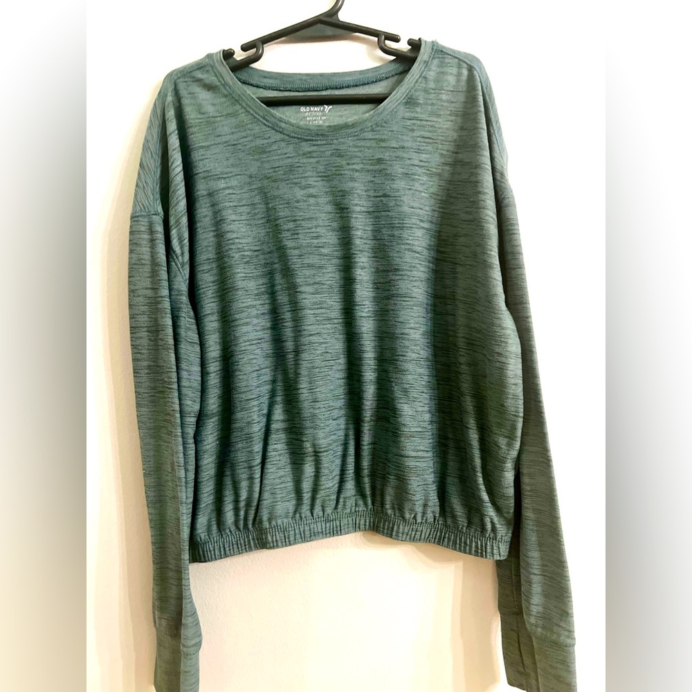 Girls Old Navy Active Long Sleeve Shirt Size 10/12